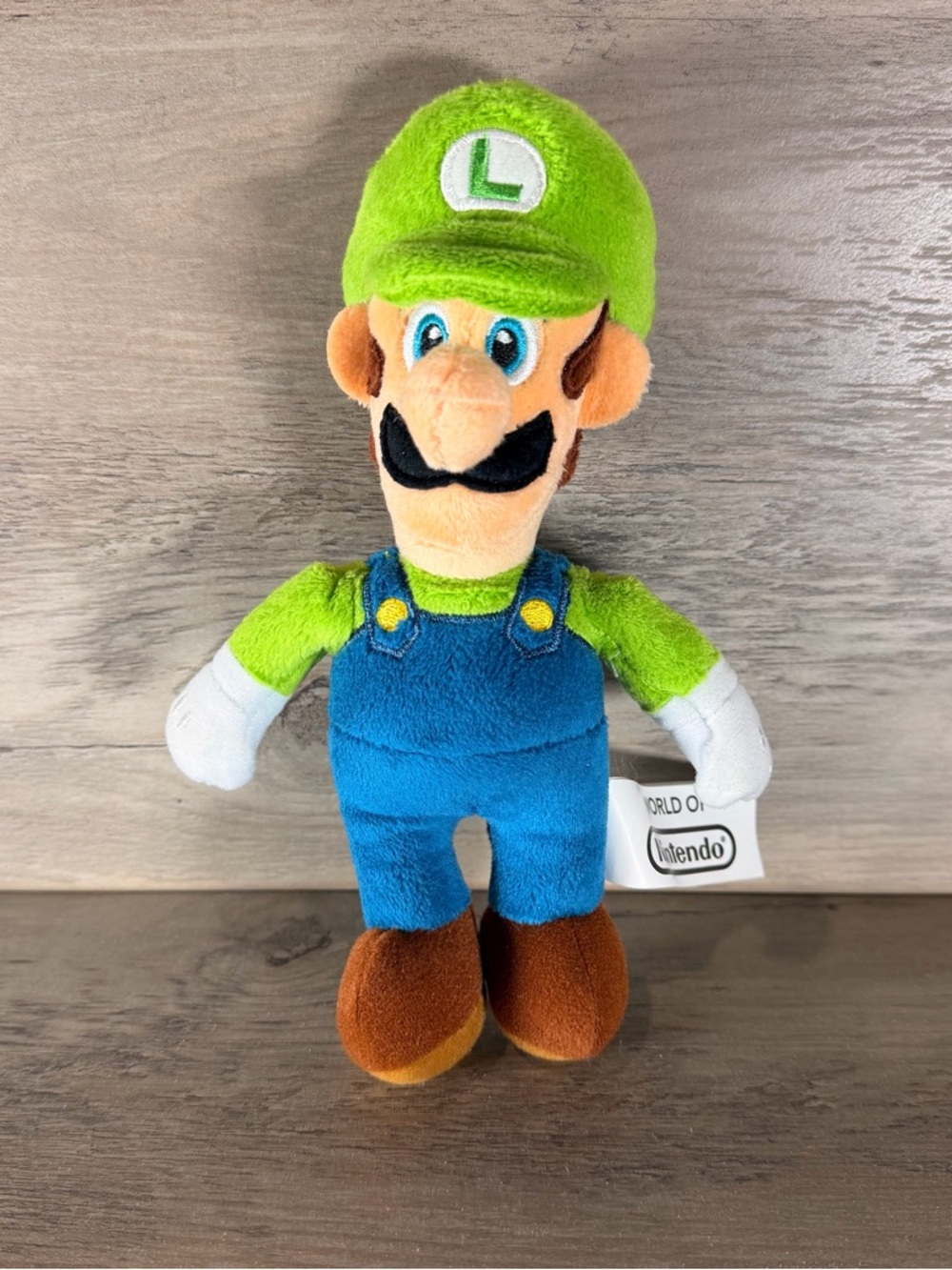 Nintendo Luigi Plush - Green Hat, Green Shirt, Blue Overalls